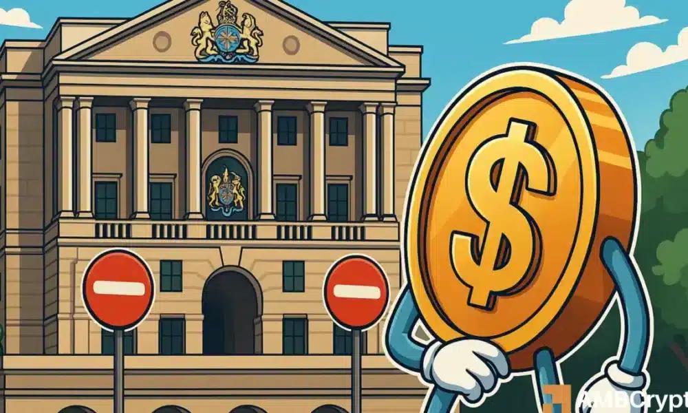 稳定币限制只是“暂时措施” ——英格兰银行解释原因